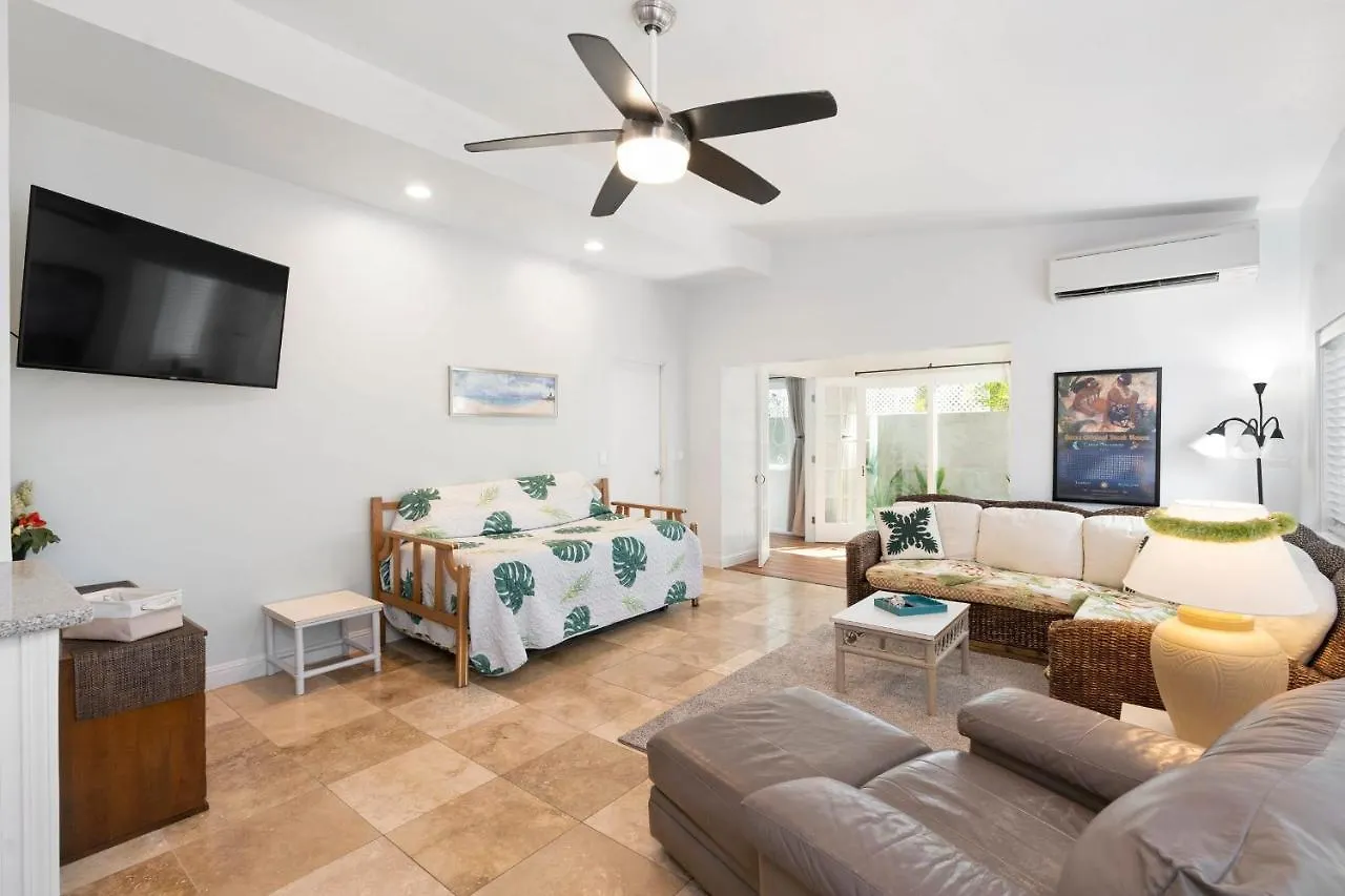 Stylish 1Br Apartment With Ac Full Kitchen & Wd - Just Steps To The Beach Kailua